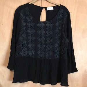Black blouse